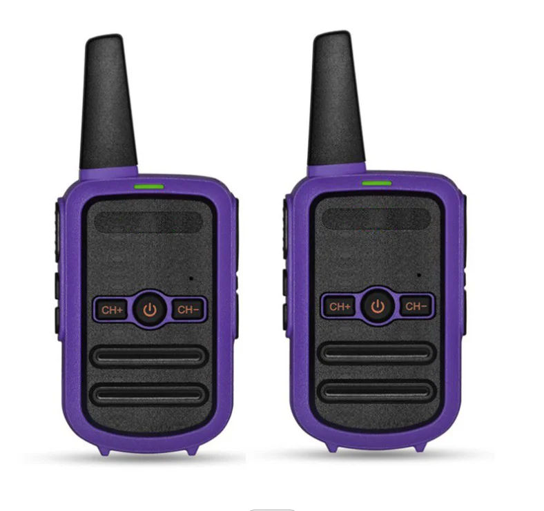 Radio Set Kids Toys Gift Walkie Talkie for Children Hot Sale Rechargeable Long Range Two Way Handheld 2W 400-470mhz 128 Channels