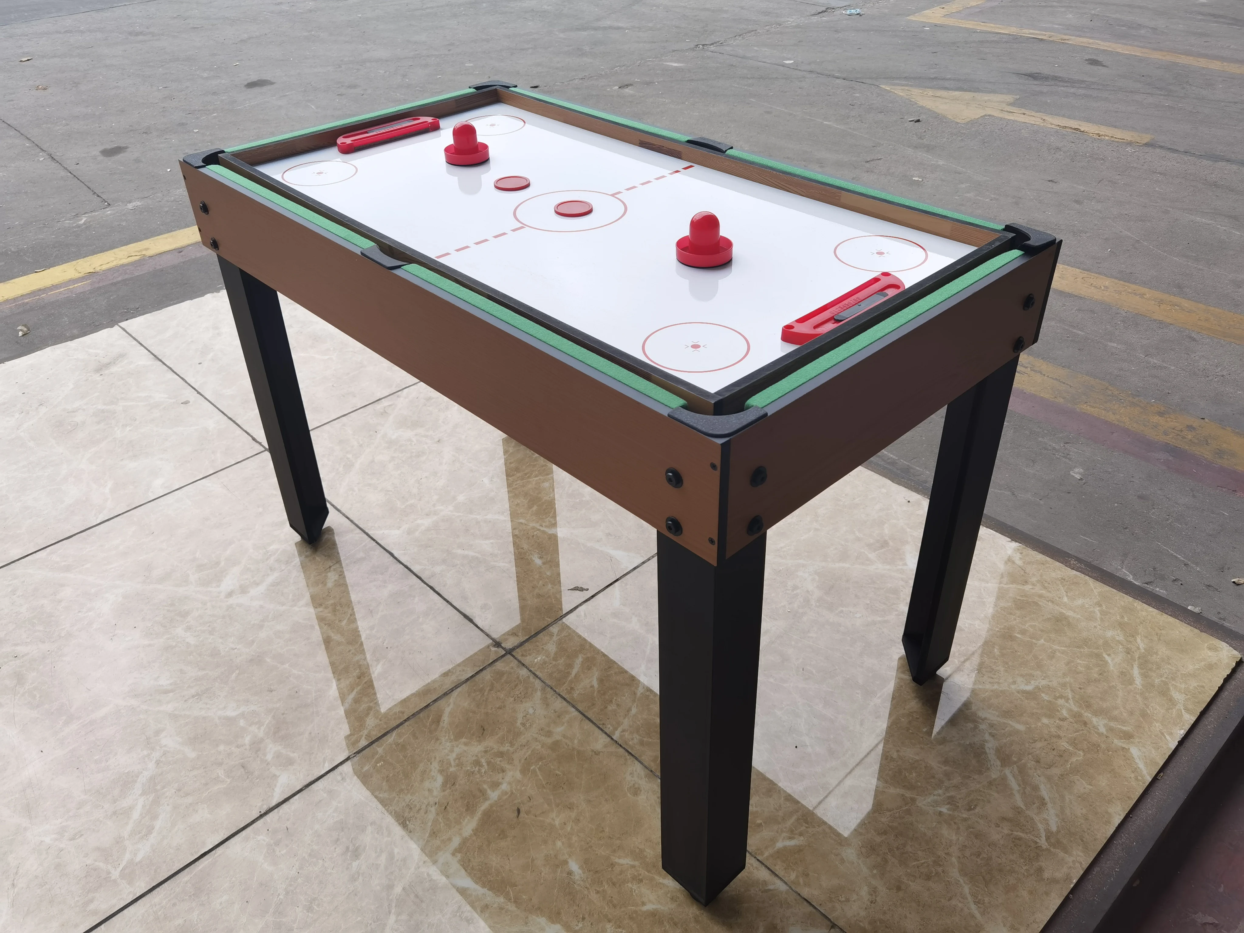 9 in 1 Multi Soccer Game Table with Foosball Billiard Table Tennis Air hockey functions for kids