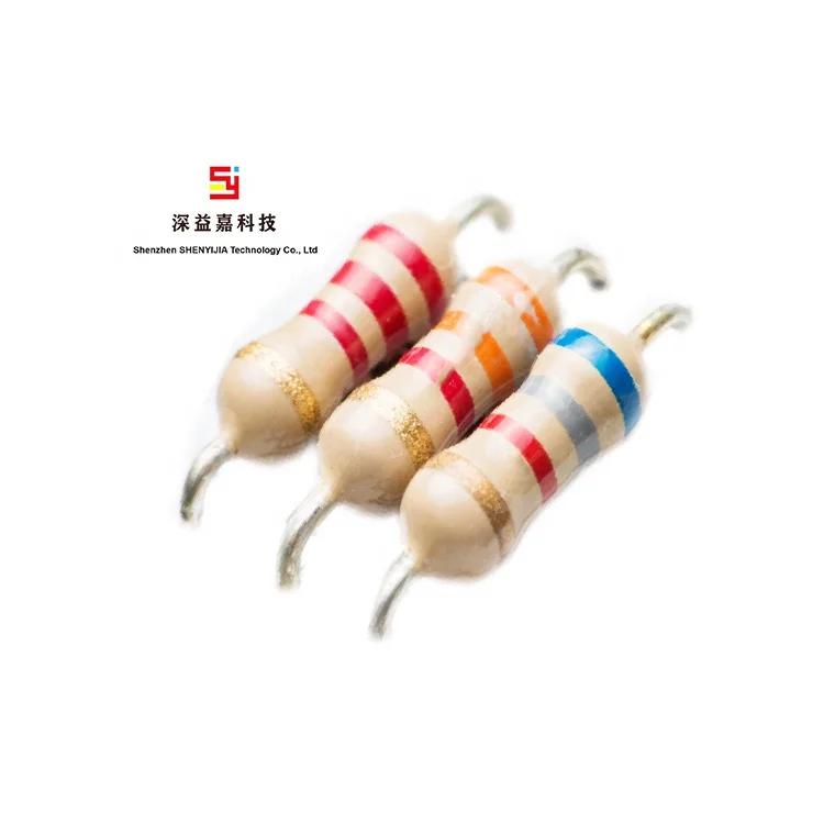1/8 W - 5WS Carbon Film Resistor 5% 480 Ohm 6 Ohm 220 ohm resistor color