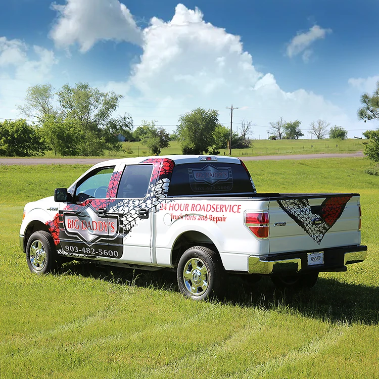 3M Print Self adhesive car Side Body Sticker advertising School bus commercial company logo custom car vehicle van stickers