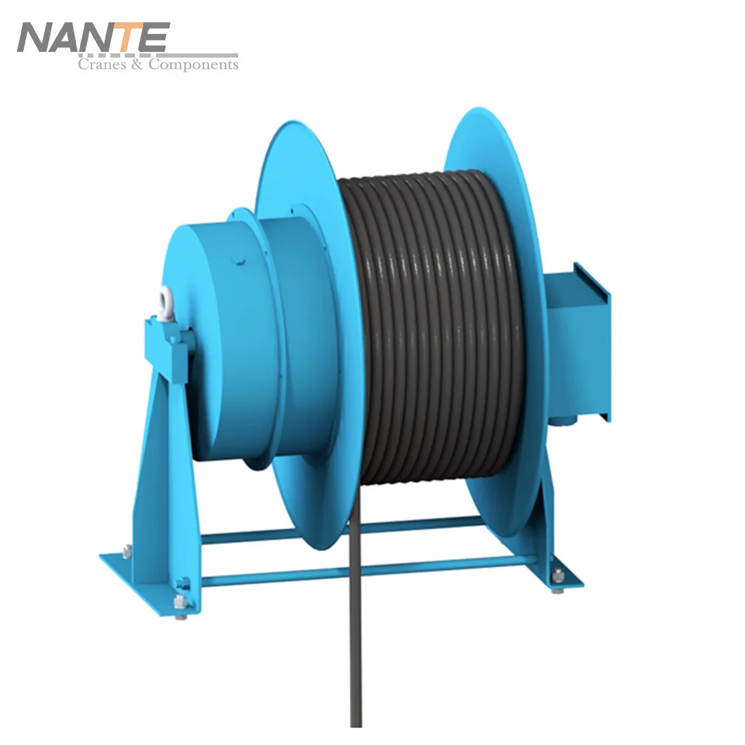 Gantry Crane Spring Cable Reel with PUR Cable