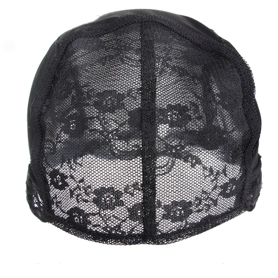Leeons Professional Brand Design Double Lace Full Lace Wig Cap with Adjustable Strap