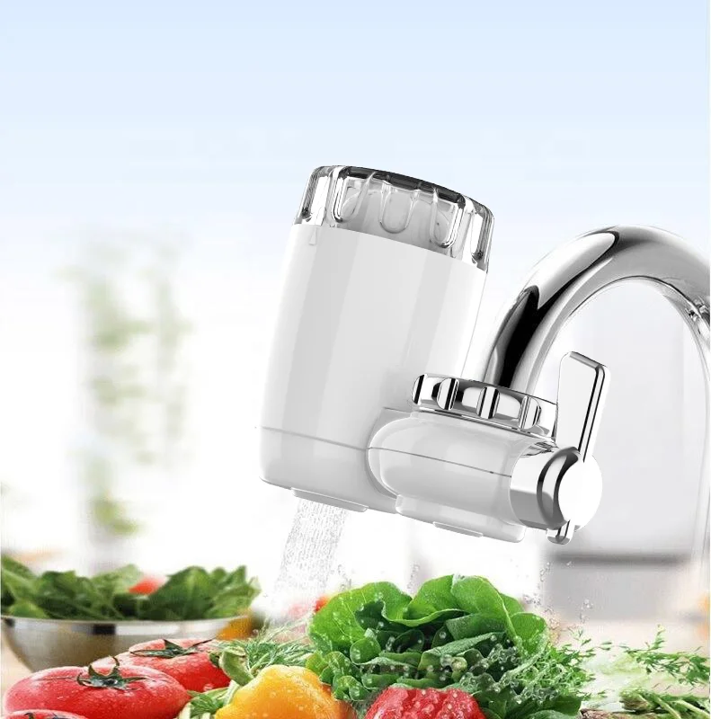 Faucet tap mount cheap multi stages ceramic activated carbon household Water Purifier filter