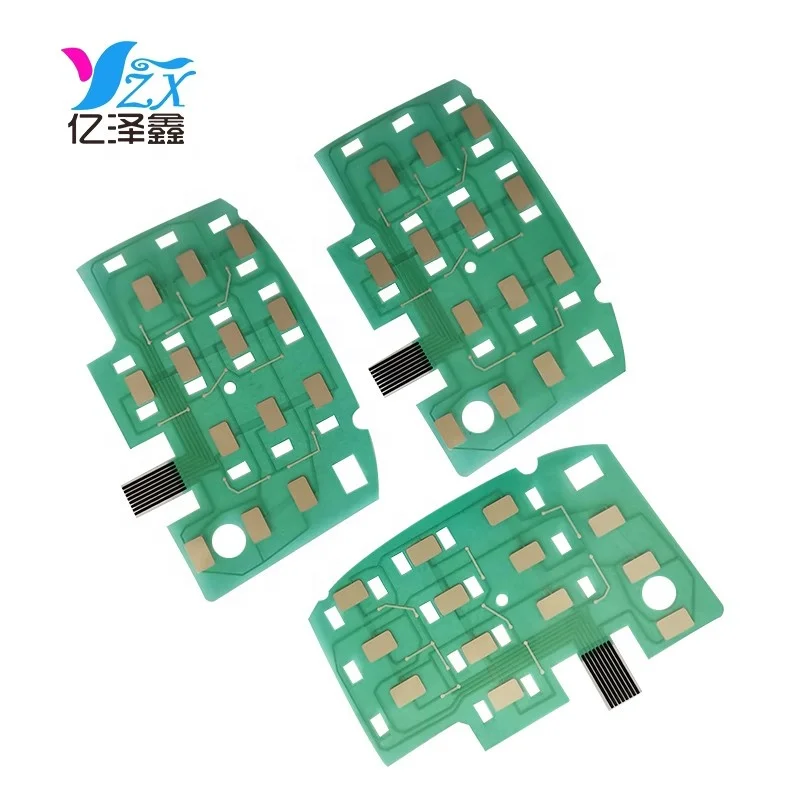 Yizexin Custom PET/FPC Flexible Circuit With 1.0mm Space Connector
