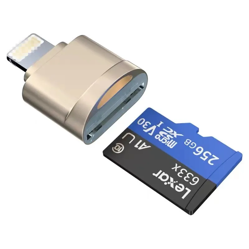 Android  for i-phone TF card reader metal usb3.0 high speed tachograph OTG store photo memory