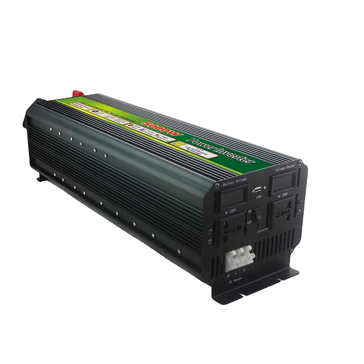 VT-M5000 модифицированный синусоидный инвертор питания 24v /12v постоянного тока до 220v 5000 Вт dc ac инвертор волны синуса для дома