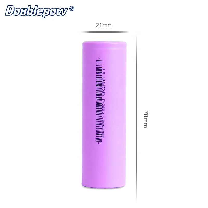 High Charging 4000mAh Li-ion High Power 21700 Battery Cell with 12A Continuous Discharge for Electric tool