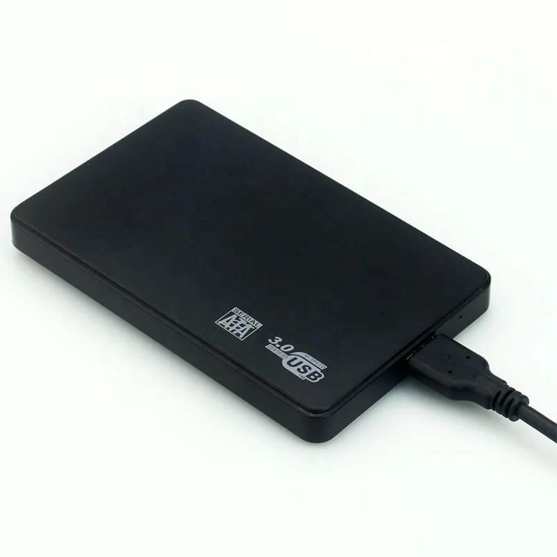 Factory Wholesale Plastic 2.5' SATA to USB 3.0 Hard Disk Enclosure HDD/SSD Adapter Case Tool Free Hard Drive Enclosure