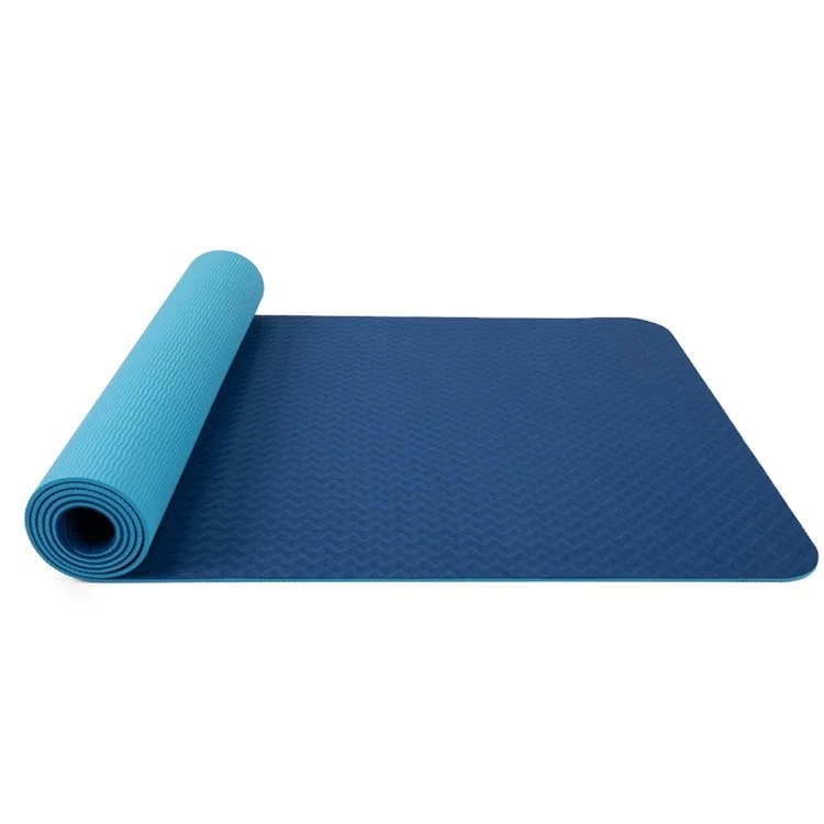 
Wholesale Material Fitness Eco Double Side Gym TPE Yoga Mat, Custom Brand Logo Yoga Matt 