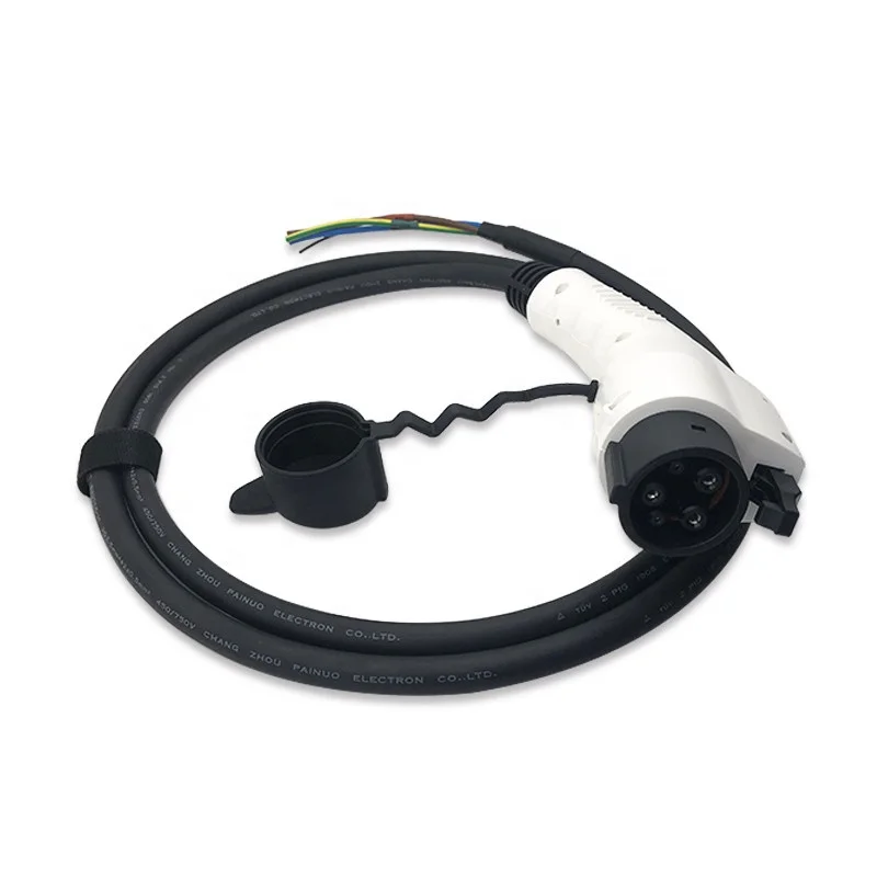 SAE J1772 Standard 16A 32A 40A EV Charging Cable Type 1 with untethered Cable