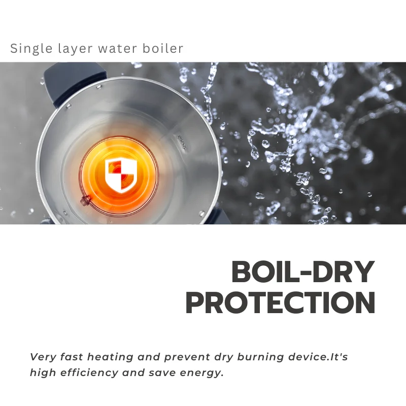 DEWEISI large capacity electric hot drink water boiler with warm keeping feature automatic brewer with filtration