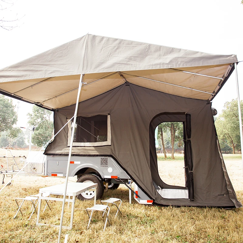Новое поступление off road Караван туристический прицеп Горячая оцинкованная прицеп для походной палатки
