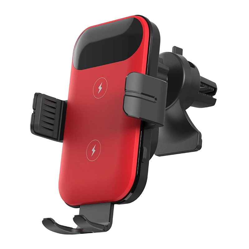 Trending Products 360 Adjustable Air Vent Dual Coil Wireless Charging Car Mount for Samsung Galaxy Z Flip 3
