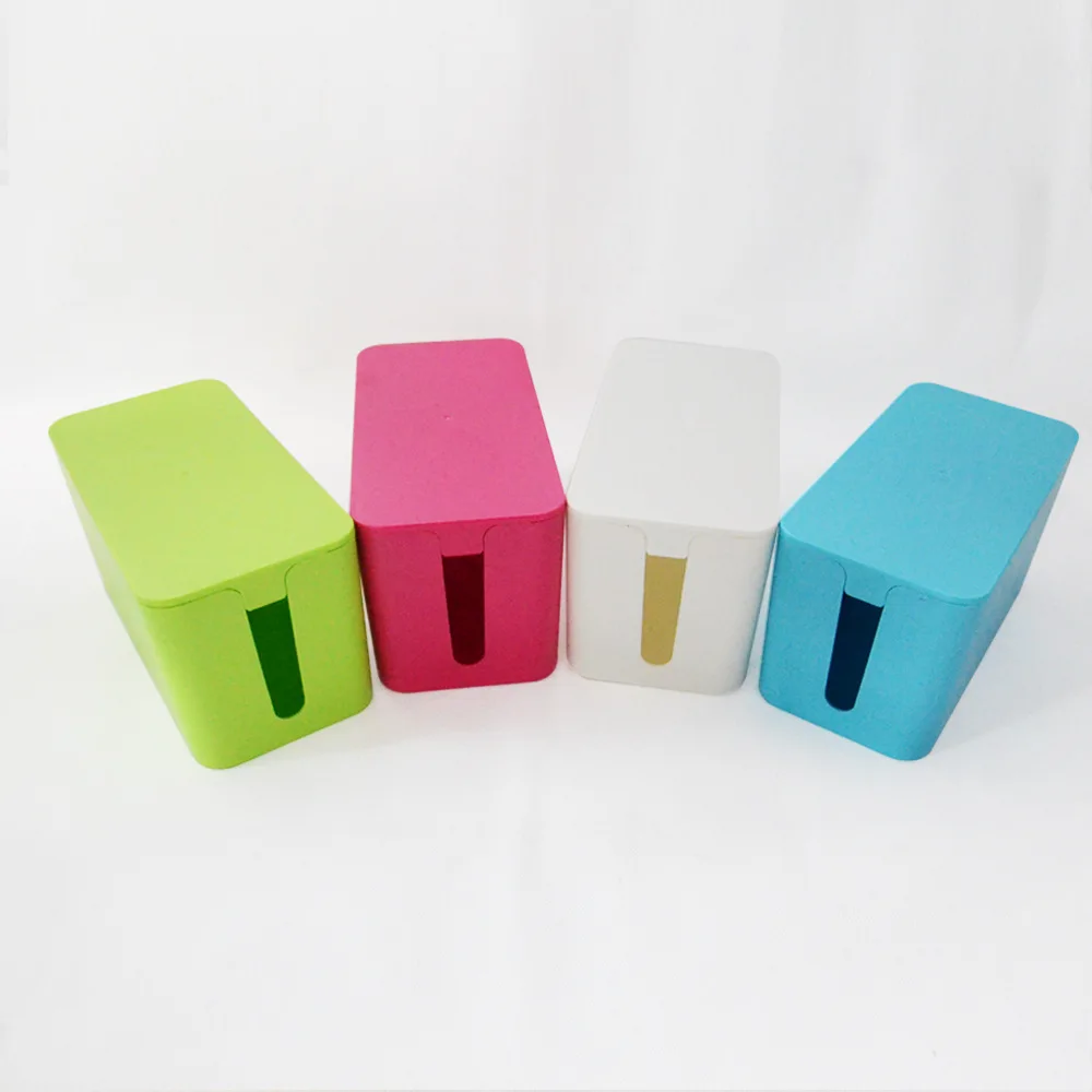 CHICON Desktop Wifi Router Storage Box Socket Wire Organizer Box