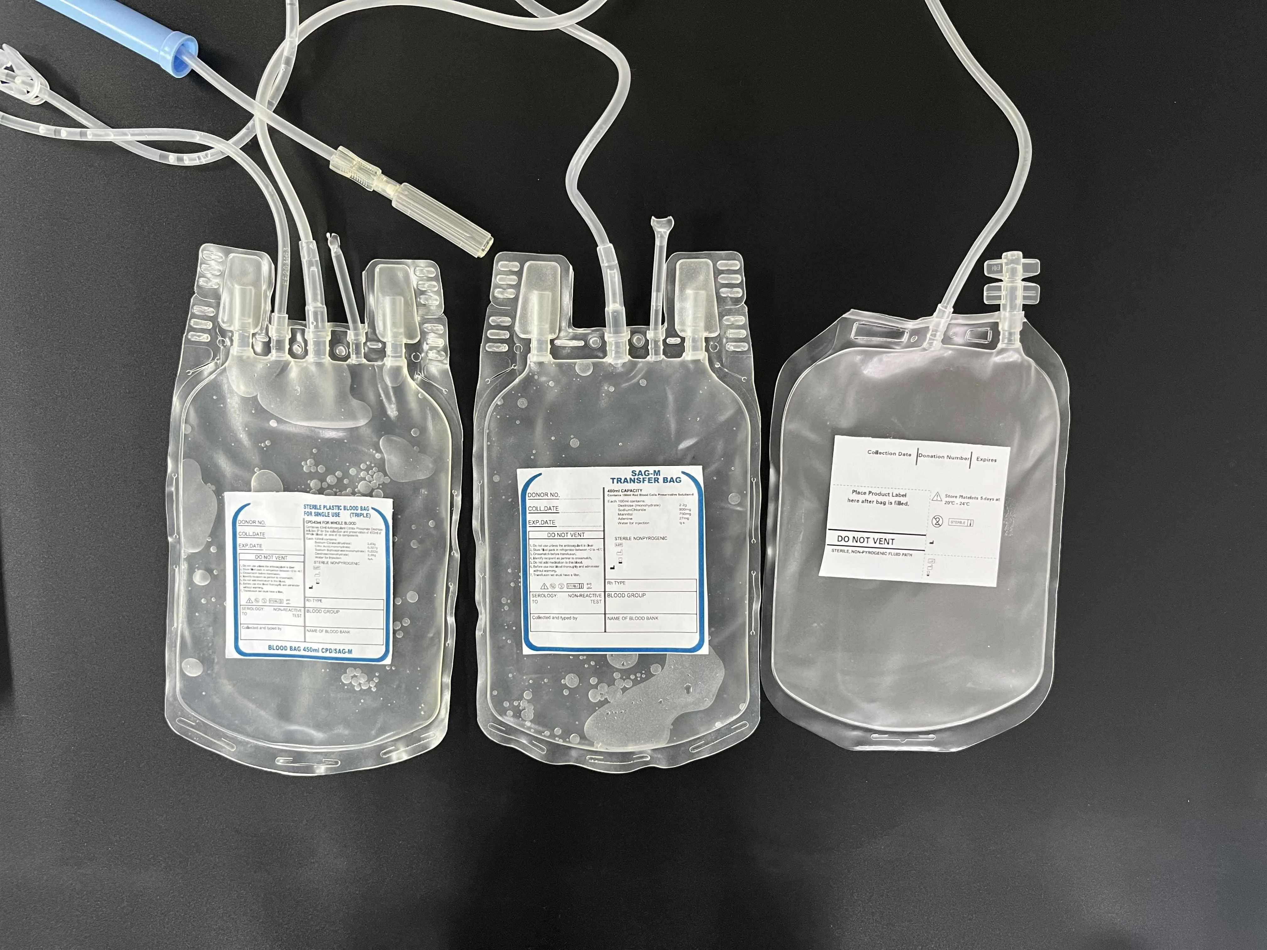 Медицинский пакет для сбора крови животных 450 мл 1000 одноразовый переливания крупного рогатого скота овец лошадей собак кошек