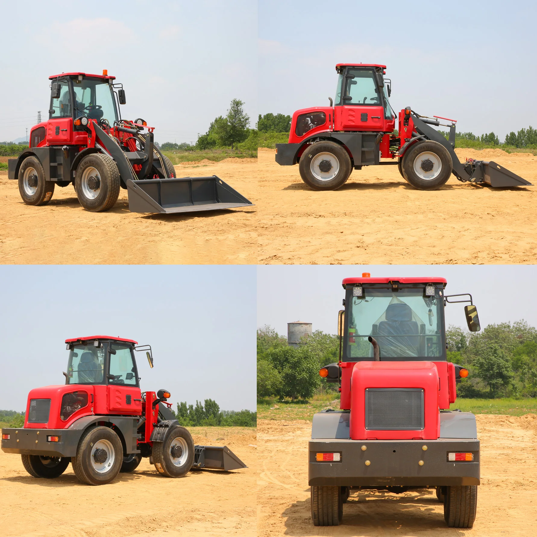 Compact TL16 Wheel Loader 6 Ton Rated Load Efficient Material Handling Engine Pump Gearbox Bucket Farm Retail Restaurant