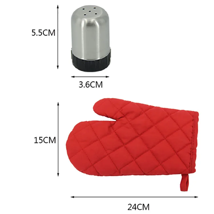 7-Piece BBQ Apron Grill Set Stainless Steel BBQ Accessories Kit with Apron Storage Bag