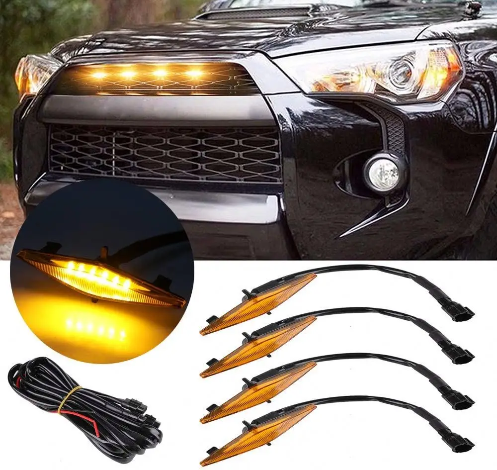 2014-2021 Hot Sale 4x4 auto tuning accessories  4 light Raptor Lights For Toyota 4Runner