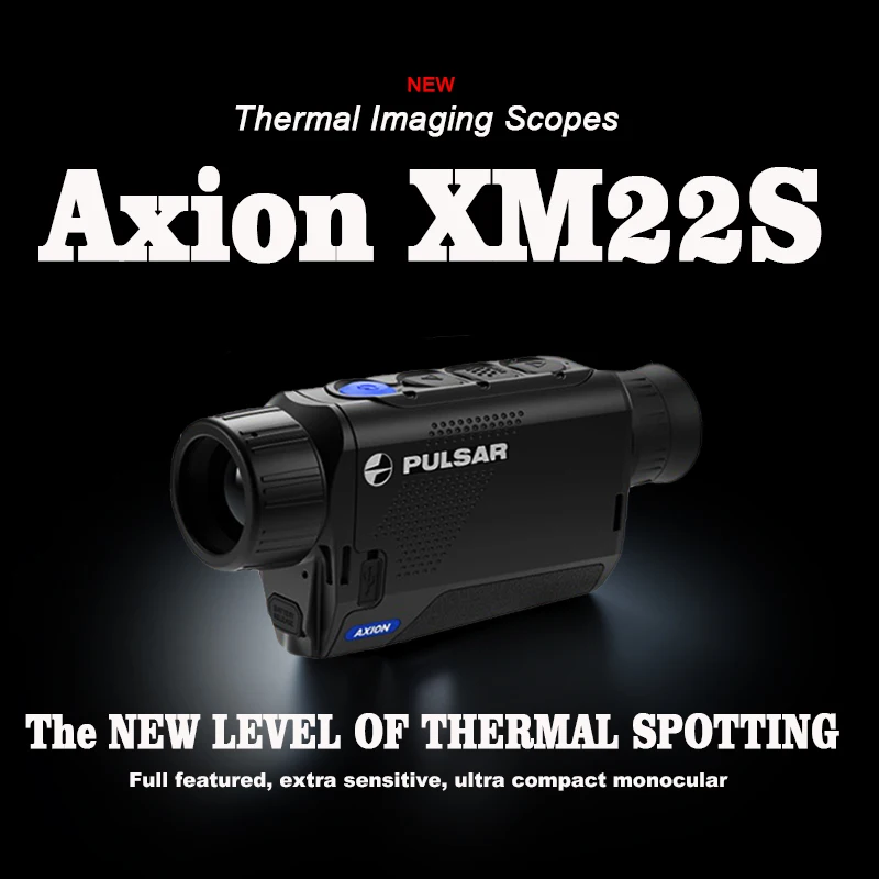  Тепловизор Pulsar Axion XM22S монокулярный охотничий прицел ИК Ночное Видение расстояние обнаружения 950 м термокамера в полной