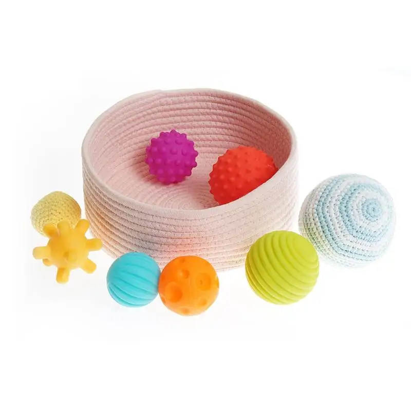 Early Educational Toddler Squeeze Sensory Hand Grab Toy Baby Teething Texture Sensory Balls Soft Grasp Tactile Sensory Balls