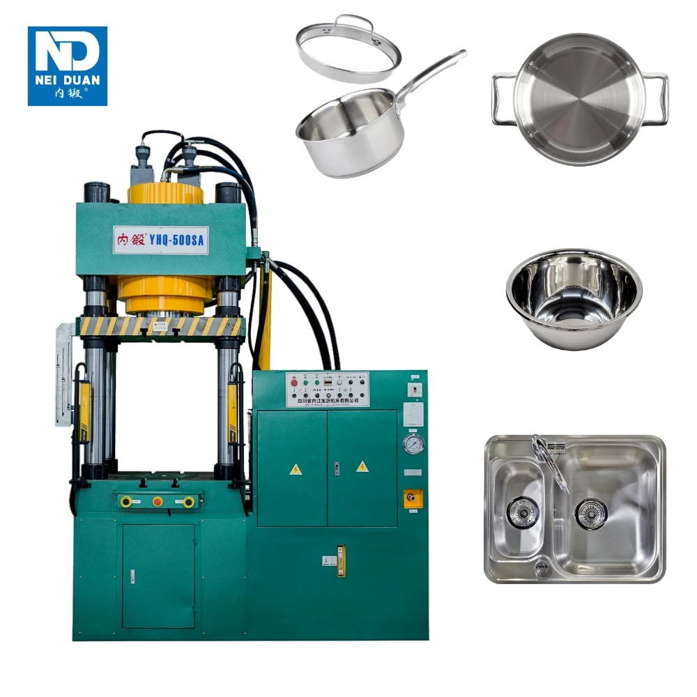 Aluminum Cooking Pot Making Machine Hydraulic Press Machine 200 Ton For Making Aluminum Pot From NEI DUAN