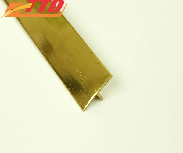 Modern Design Brass Rod Price Per Kg Home Use Brass Tile Inlay Strips Thuan Thanh Dat Brass-Fast Response Porcelain Tile Trim