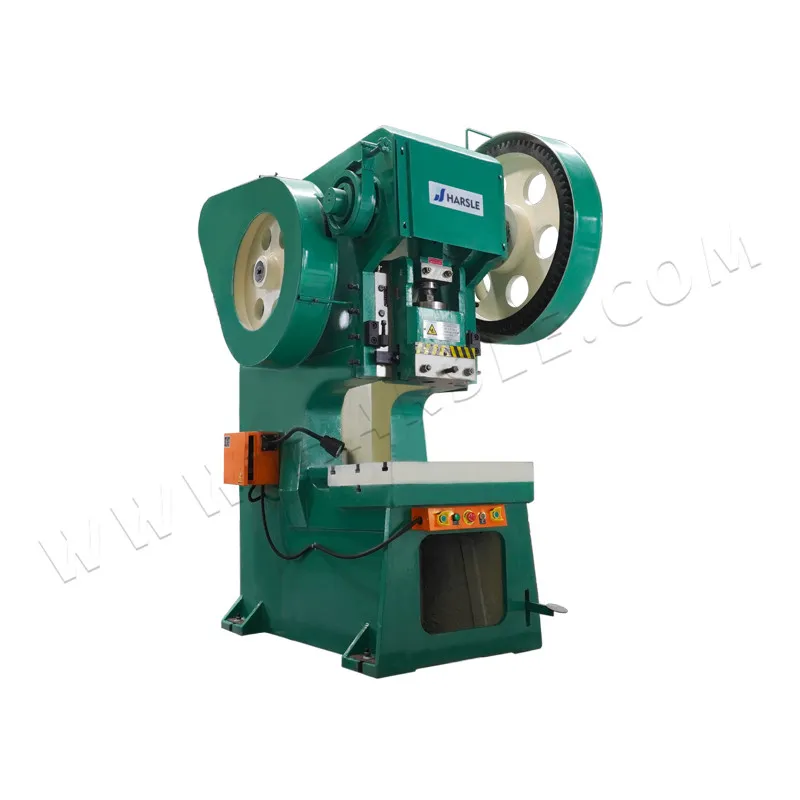 HARSLE China J21S 80T Mechanical Deep Throat Mini Power Press Machine Punching For Metal Hole Punching Machine