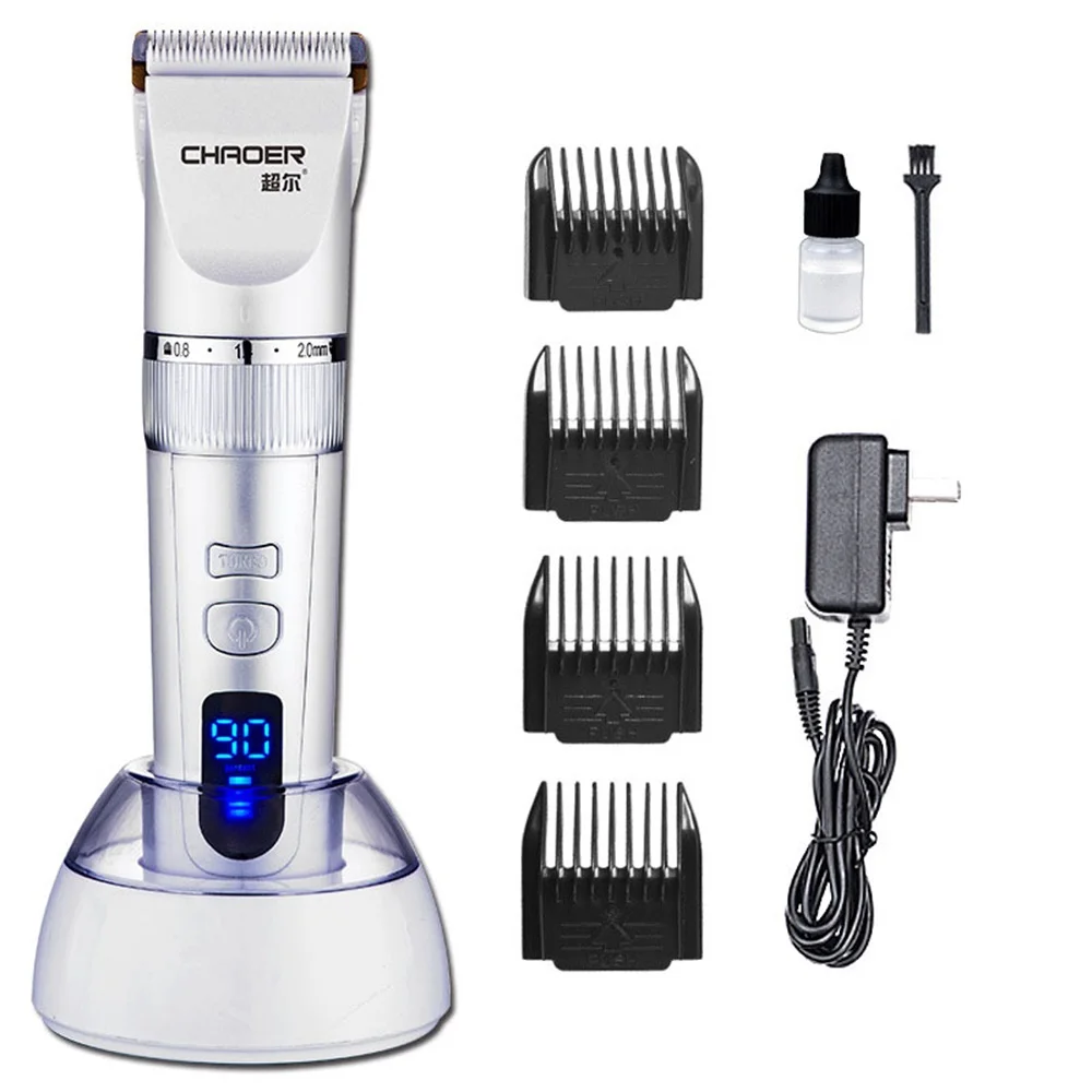 Direct Selling Professional Hair Trimmer Barbershop Men Cordless Portable and Durable Hair Clippers Set with Charging Station