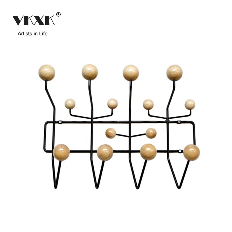 
Professional design modern heated wall mounted wooden coat rack 