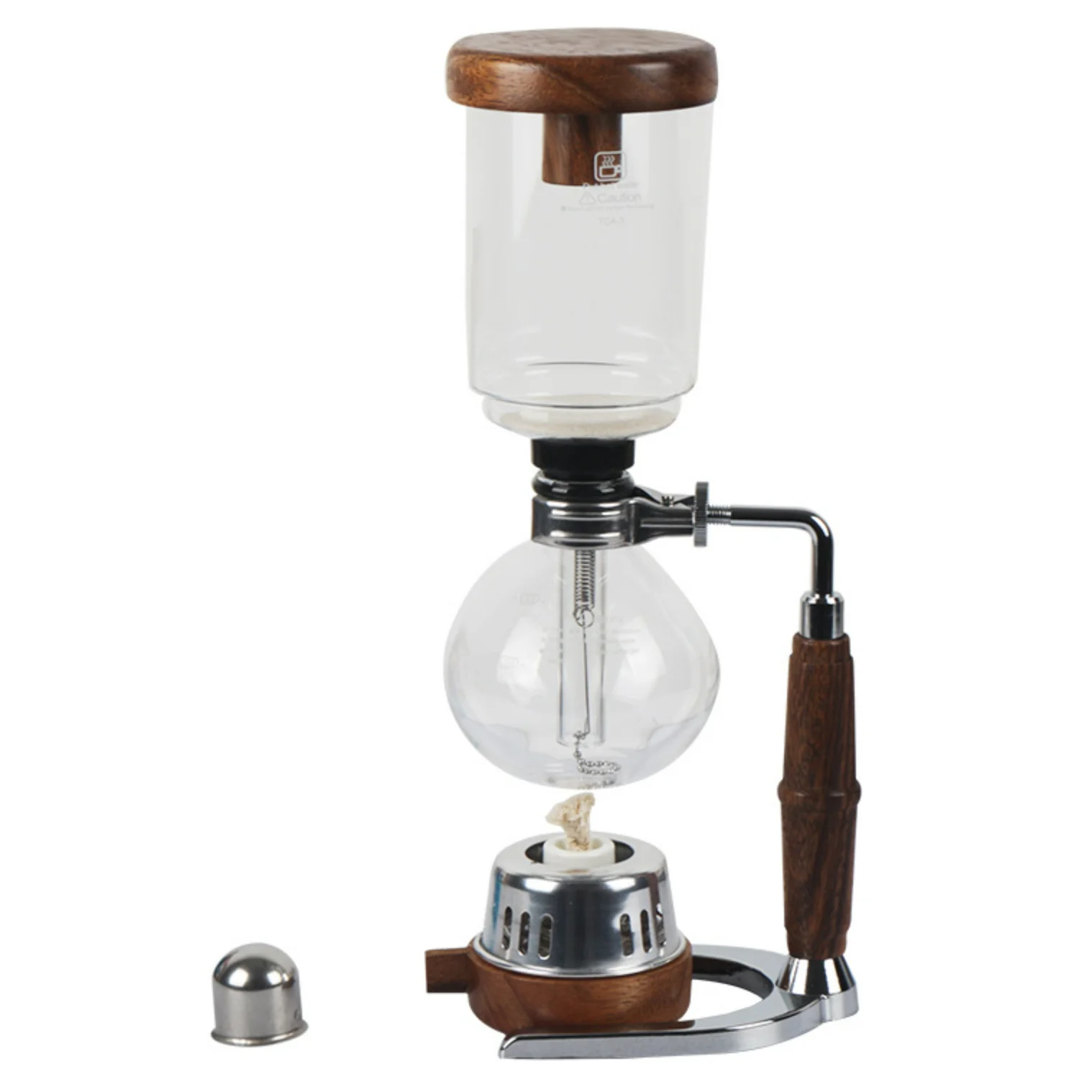 Luxury Food Grade 3 Cup Siphon Coffee Brewer / Syphon Tea Maker