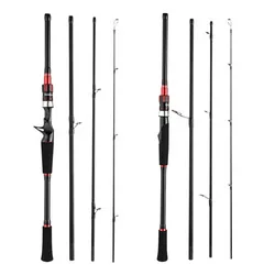 
Ultra-light high-carbon solid tip portable fishing rod telescopic fishing rod 