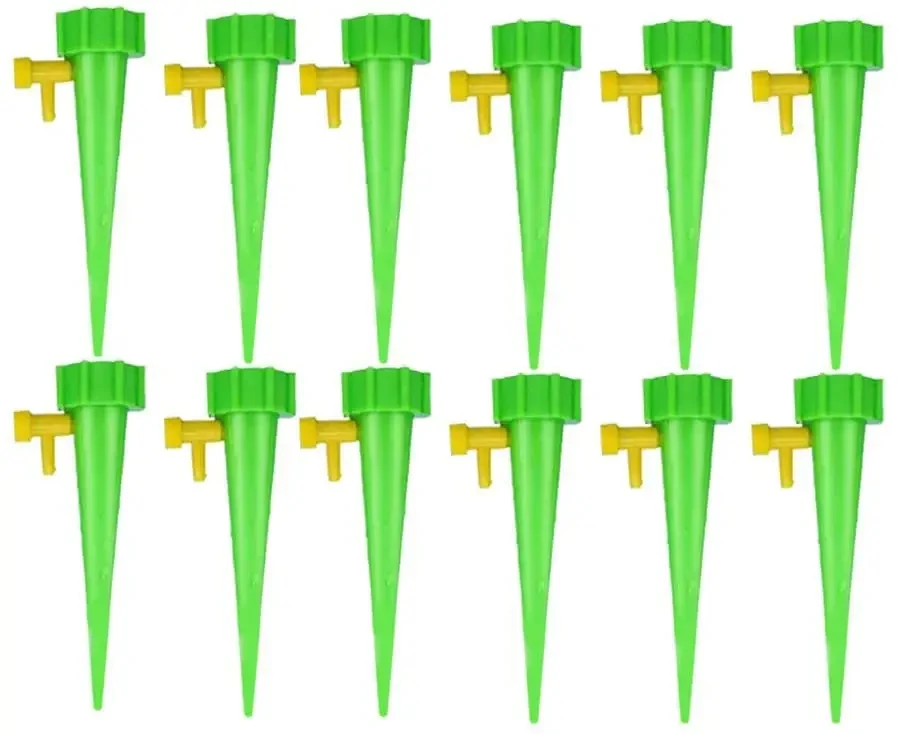 House Indoor Plant Automatic Self Watering Spike Drip Control Devices Adjustable Bottle Mount Irrigation Drip