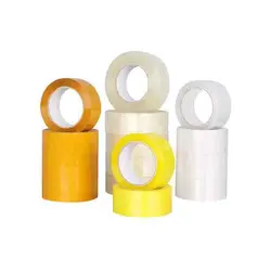 Factory Manufacturing Self Adhesive Tape Plastic Bopp Packing Tape Jumbo Roll Transparent Clear Opp Packing Tape
