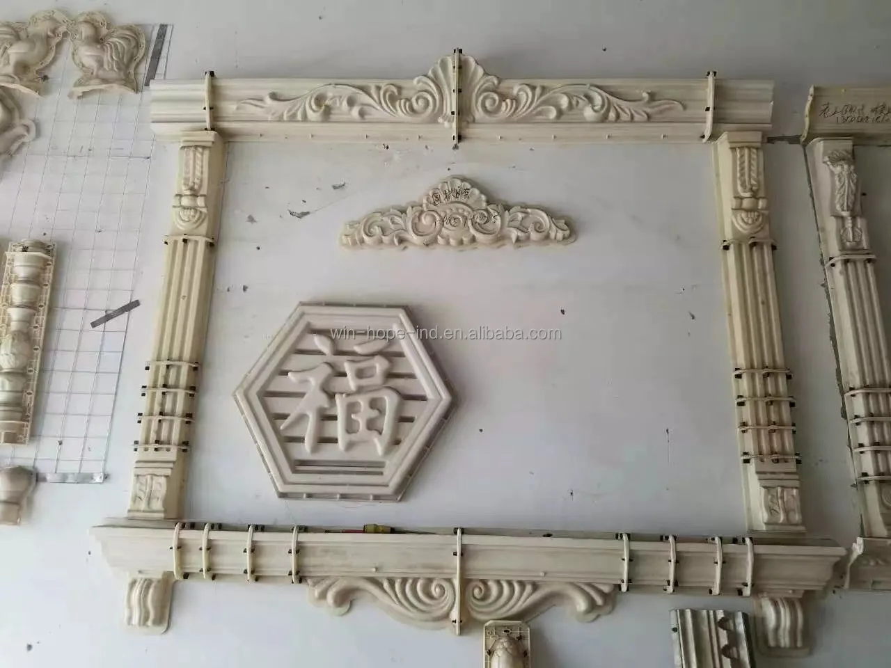 Diverse ABS Plastic Concrete Decorative Door Window Frame Molds