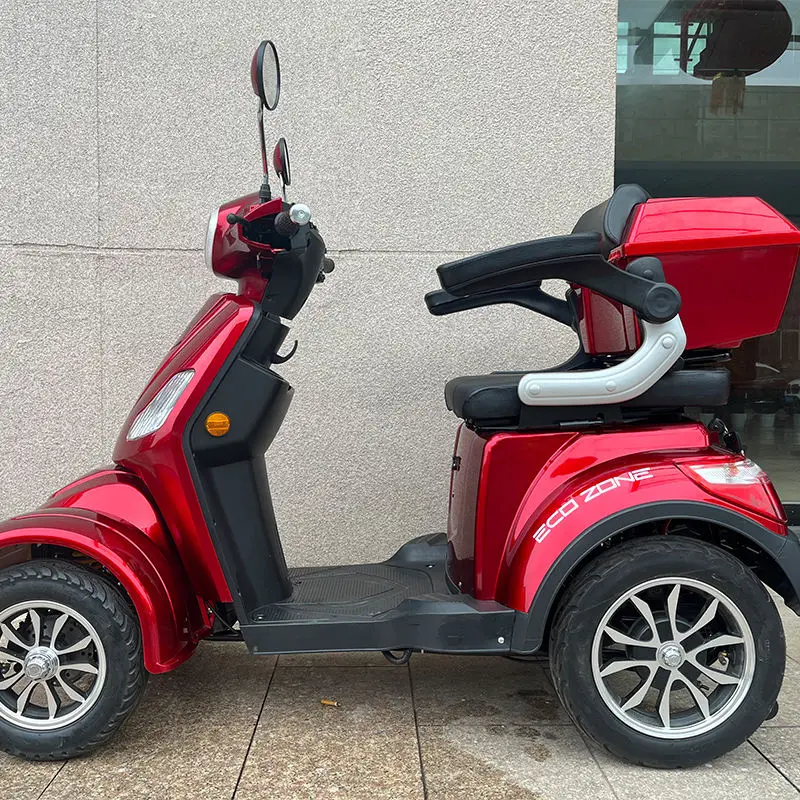 Removable lithium battery four wheels electric bike scooter for adult Max speed 25km/h 1000W 60V20AH Lead acid Mobility Scooter