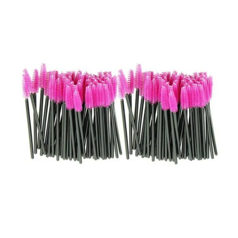 Custom color eyelash extension brush applicator micro disposable mascara wands
