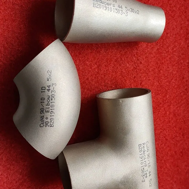 Copper-nickel Alloy Pipe Fittings price per kg Cupro Nickel Elbow Coupling for Sale