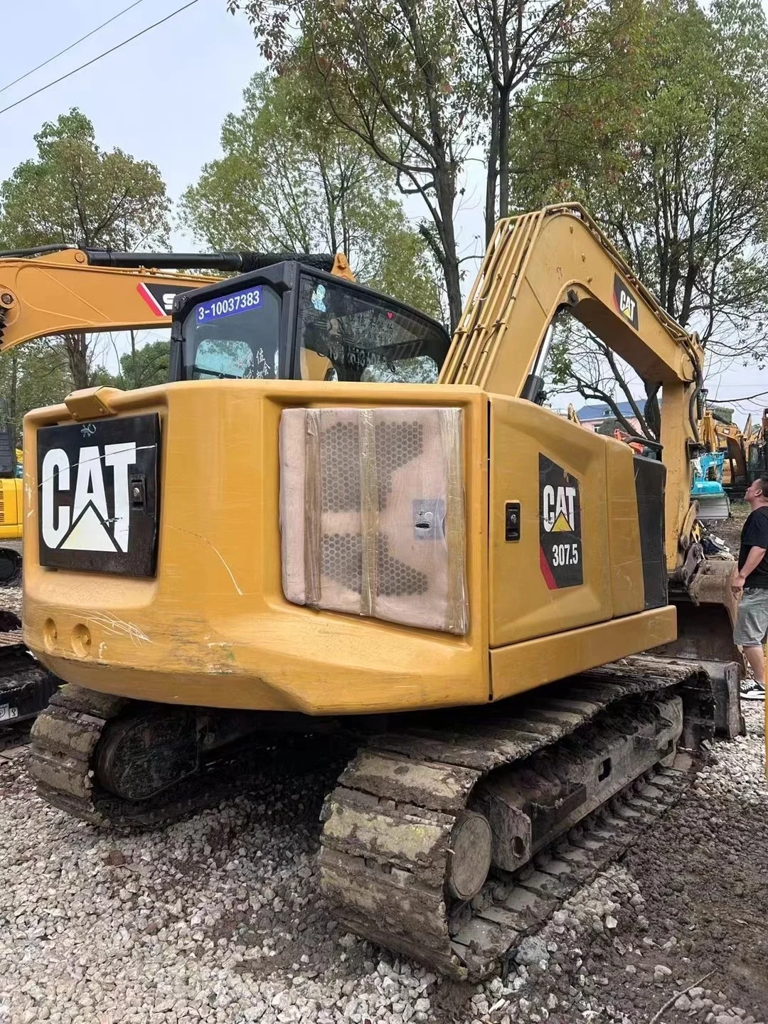 Б/у CAT307.5 небольшой подержанный экскаватор CAT импортированный Подержанный японский 7.5Ton по низкой цене