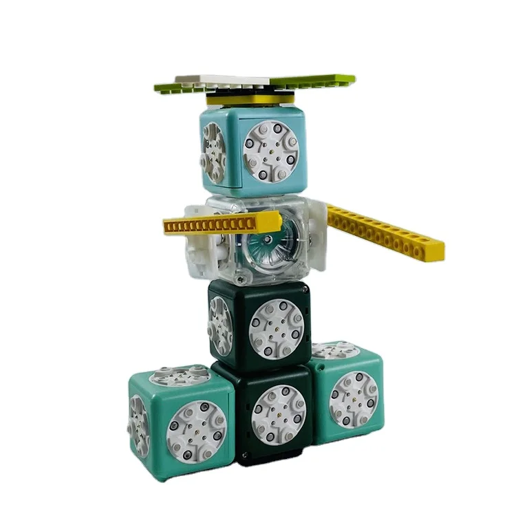 All That Wheels Moving and Turning Programmable Interactive Magnet Building Blocks