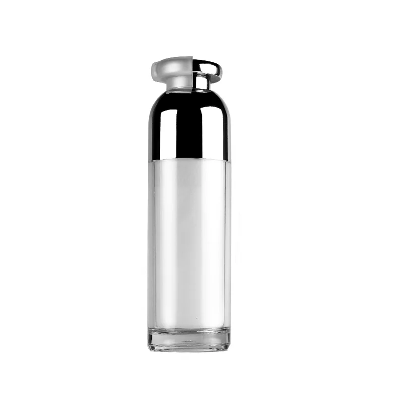 factory Hot selling Chinese factory luxury white airless pump empty cosmetic bottles and jars