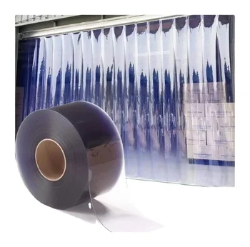 Dust Resistance Warehouse PVC Clear Vinyl Tarps Divider Curtain Walls