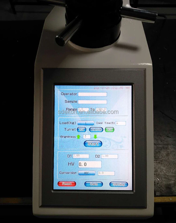 SDEKON HVS-30MDX-MA Computer Control Automatic Turret Vickers Hardness Tester