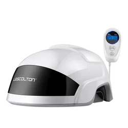 Lescolton Professional LLLT Laser Cap Restore Hair Thickness Hair Regrowth Helmet Hair Loss Treatment Device