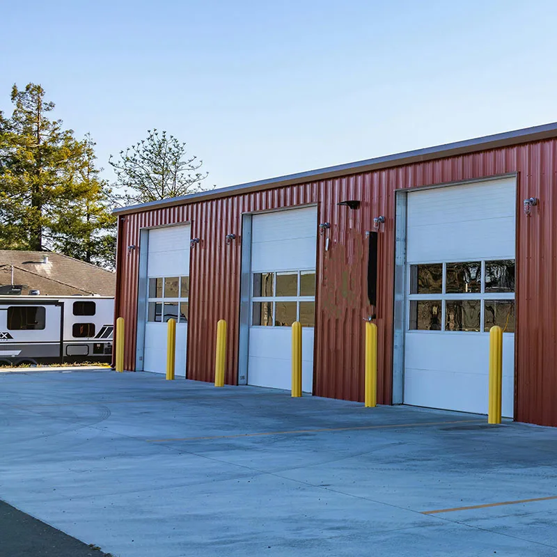 Strong  stable  large-span  good load-bearing capacity  steel structure construction workshop construction