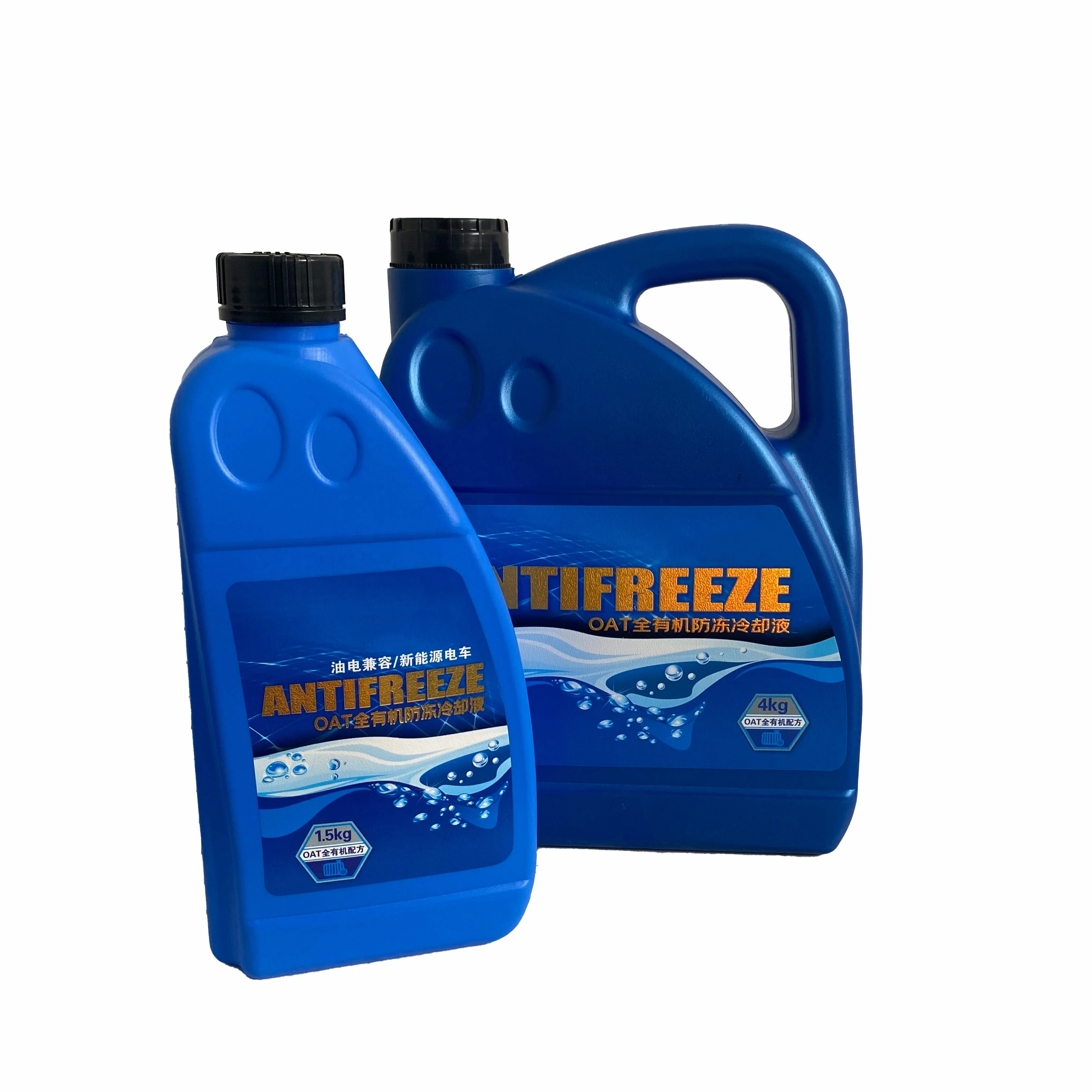Original -45 Degrees Celsius Auto Antifreeze Coolant China 4L Liquid Green Pink Blue Appearance Glycol Raw Material