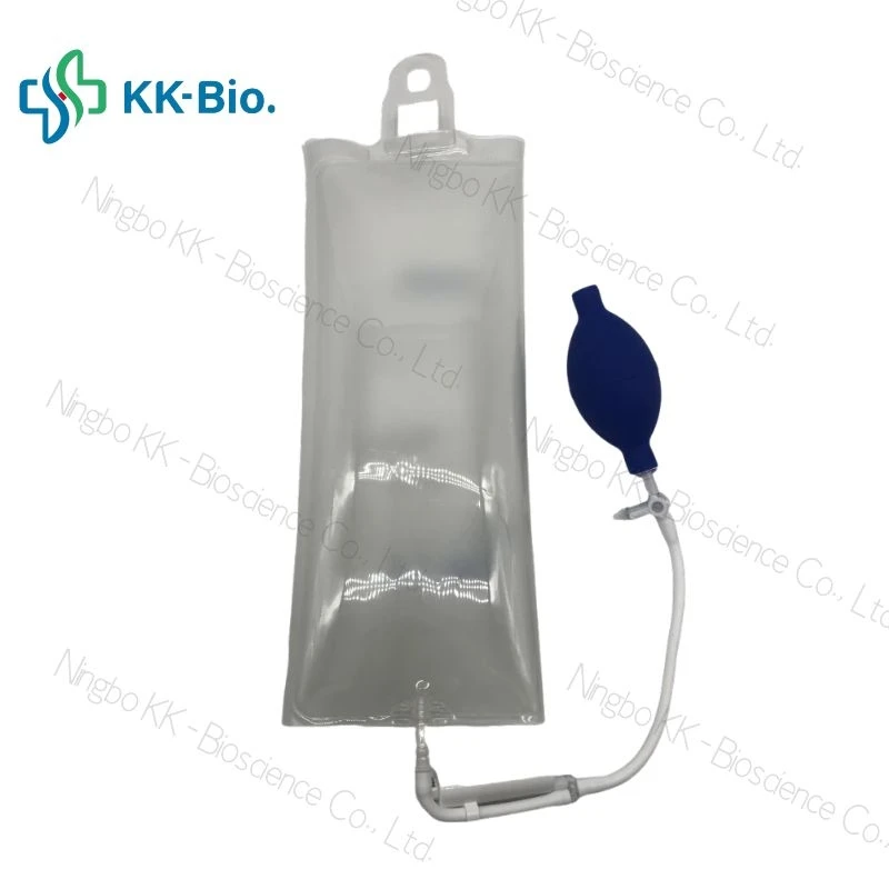 Transparent pressure infusion cuff