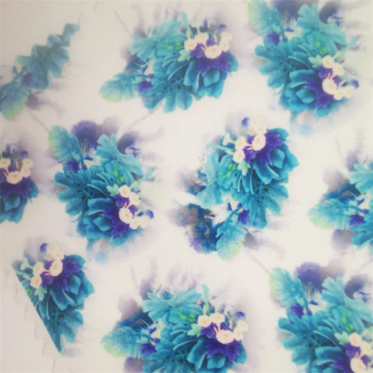 
Export quality printed soft 100% polyester fabric, lightweight stretch chiffon satin crepe 