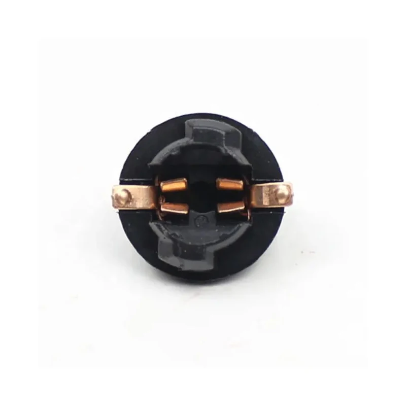 Easy installation plastic black t10 w5w car instrument panel indicator socket reading light skylight lamp bulb holder bases