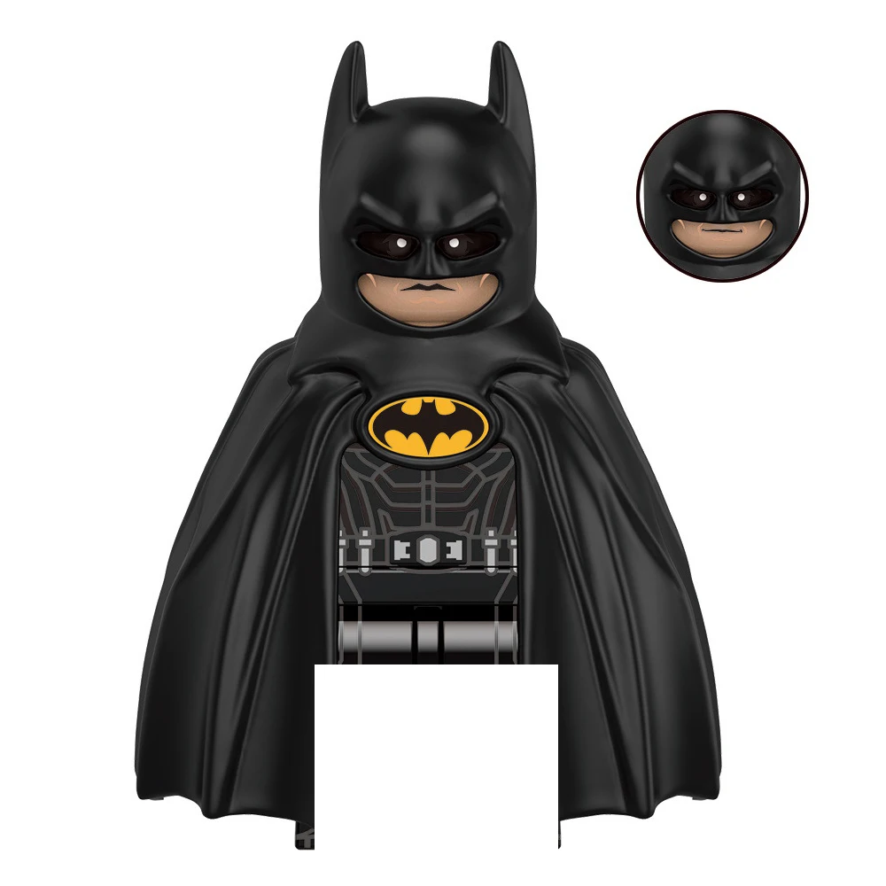 G0123 Super Heroes DC Justice League Keaton Ben Bat Supergirl The Flash General Zod Man Mini Building Blocks Figure Plastic Toys