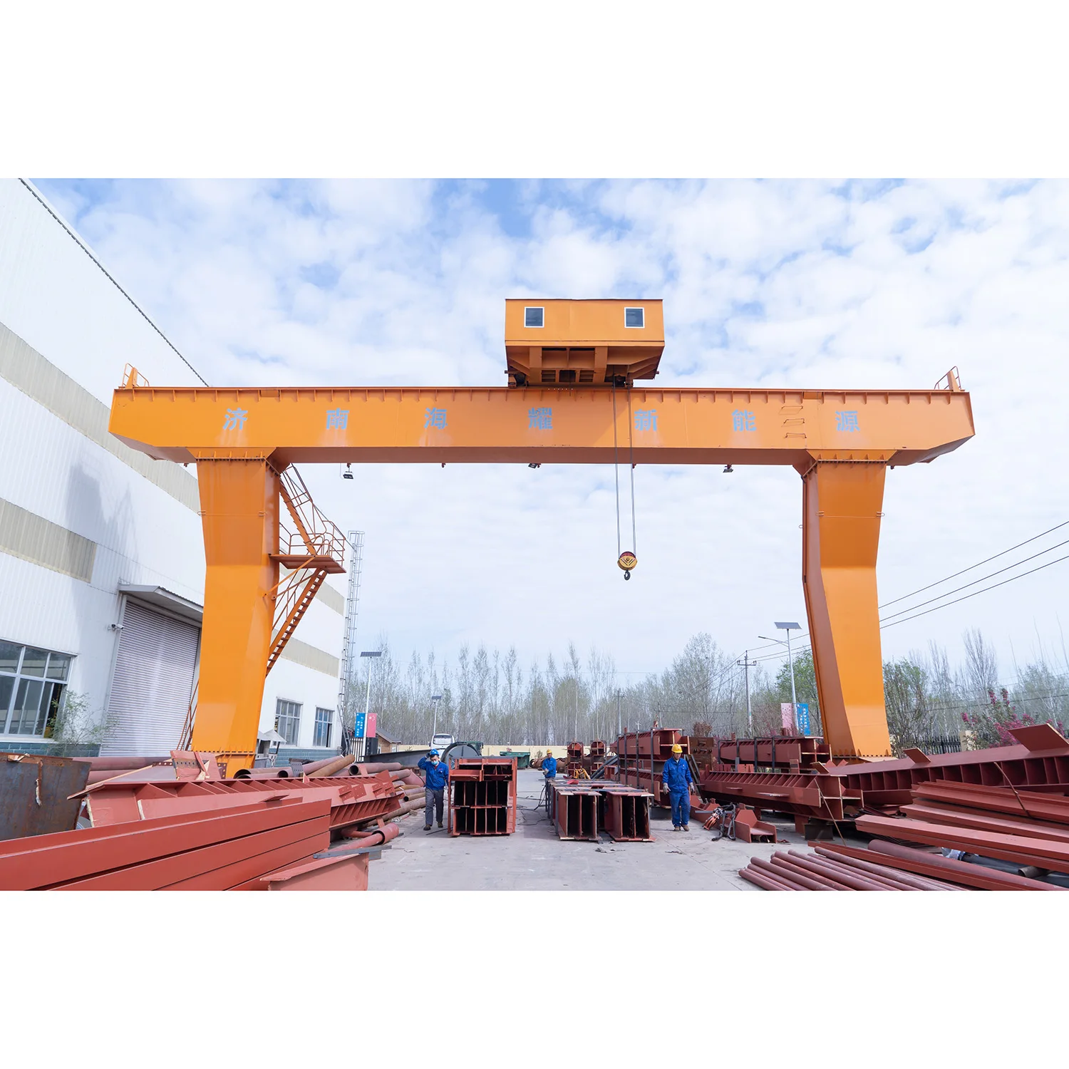 Hot Sale 01 rubber tired container gantry crane small boat lifting gantry crane  gantry crane to lift marble